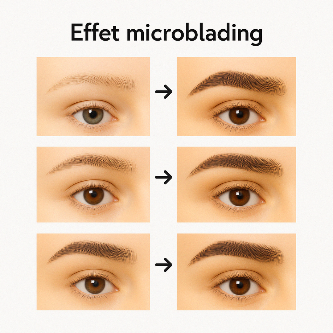 ELEGANTIEE - Stylo Microblading 3D Waterproof – Effet Tatouage
