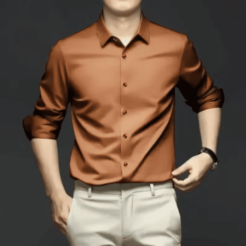 ELEGANTIEE | Crease-resistant shirt