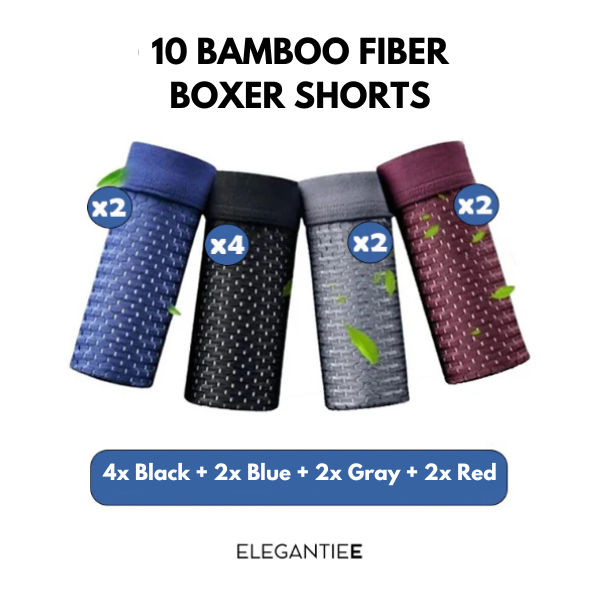Bamboo fiber boxer shorts | Elegantiee