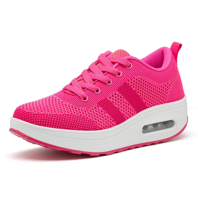 ELEGANTIEE| Orthopedic air-bubble sneakers