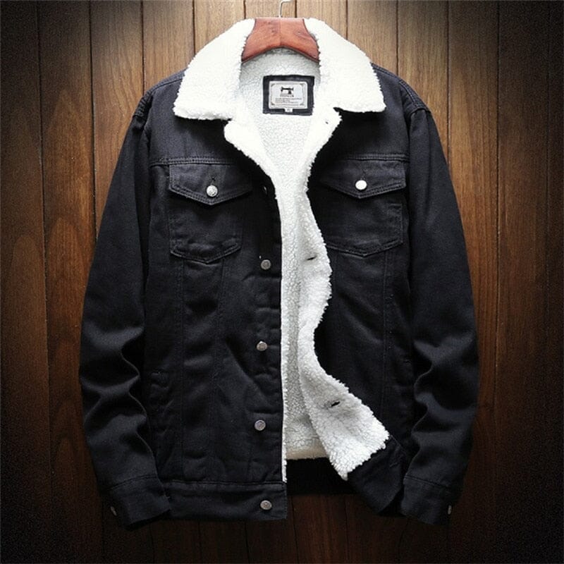 Elegantiee | WinterDenim™ – Veste en Jean Doublée Thermique