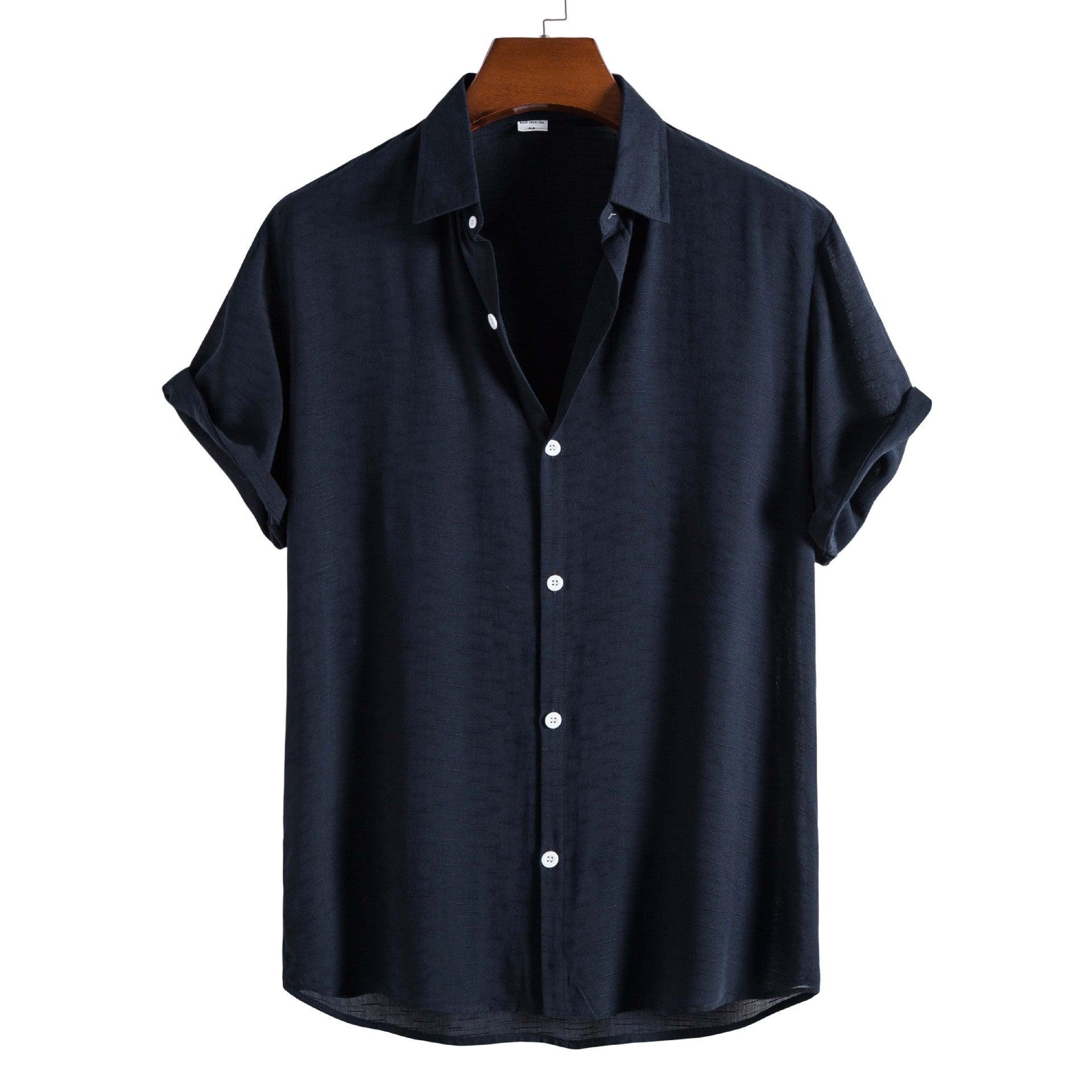 Elegantiee | FixLinen™ – Chemise à Col Ouvert Respirante