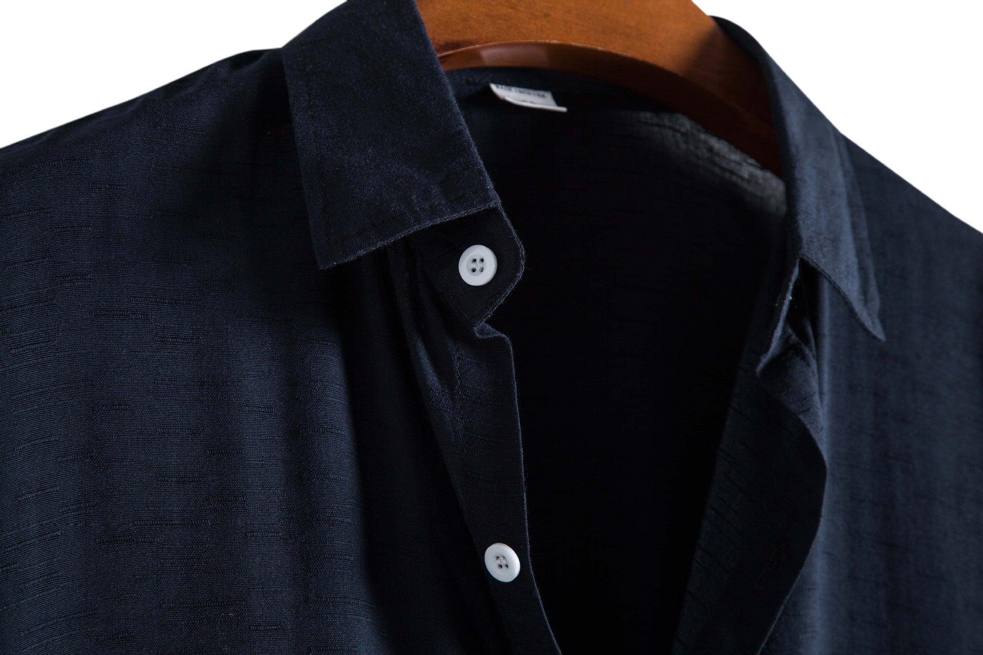 Elegantiee | FixLinen™ – Chemise à Col Ouvert Respirante