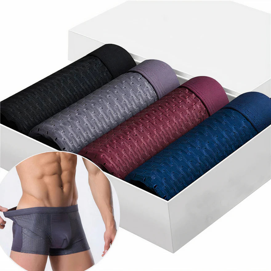 Bamboo fiber boxer shorts | Elegantiee