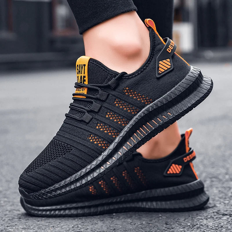 ELEGANTIEE| Fashionable breathable hiking shoes for men