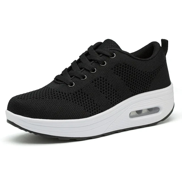 ELEGANTIEE| Orthopedic air-bubble sneakers