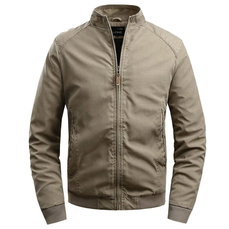 Elegantiee | HumieZip™ – Veste Décontractée Zippée en Coton