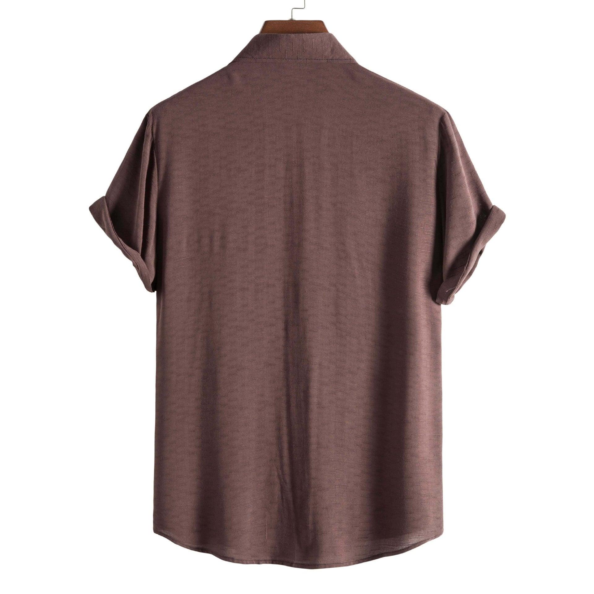 Elegantiee | FixLinen™ – Chemise à Col Ouvert Respirante
