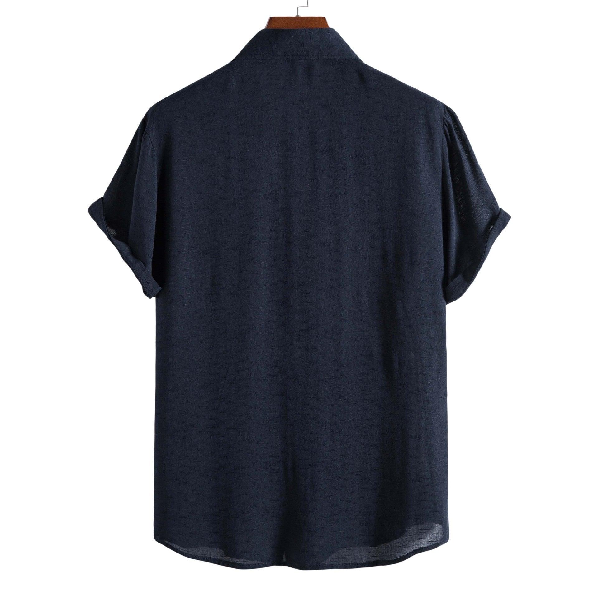 Elegantiee | FixLinen™ – Chemise à Col Ouvert Respirante